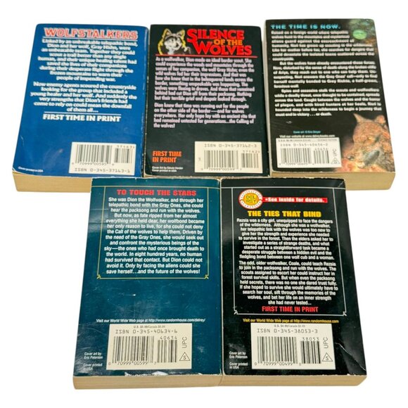 Del Ray Tara K Harper Lot 5 Book PB Wolf Grayheart Bane More Vintage Fantasy - Picture 2 of 16